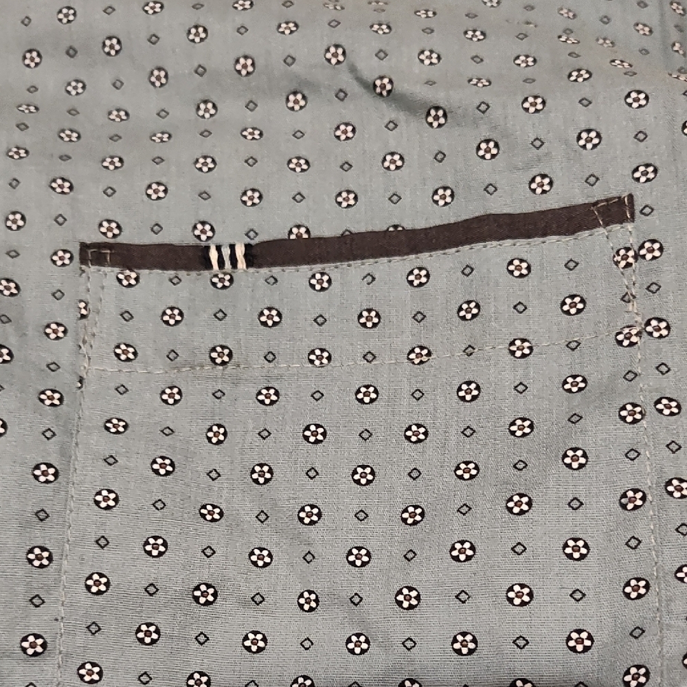 Men's Casual Short-Sleeve Button-Down Shirt - Light Blue - Picture 4 of 5